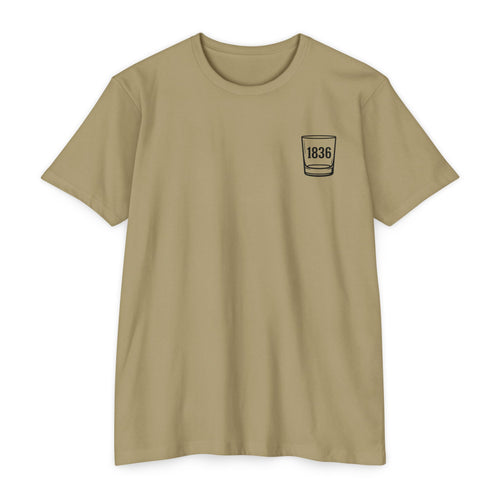 The Whiskey Glass Tee – 1836 Supply Co.