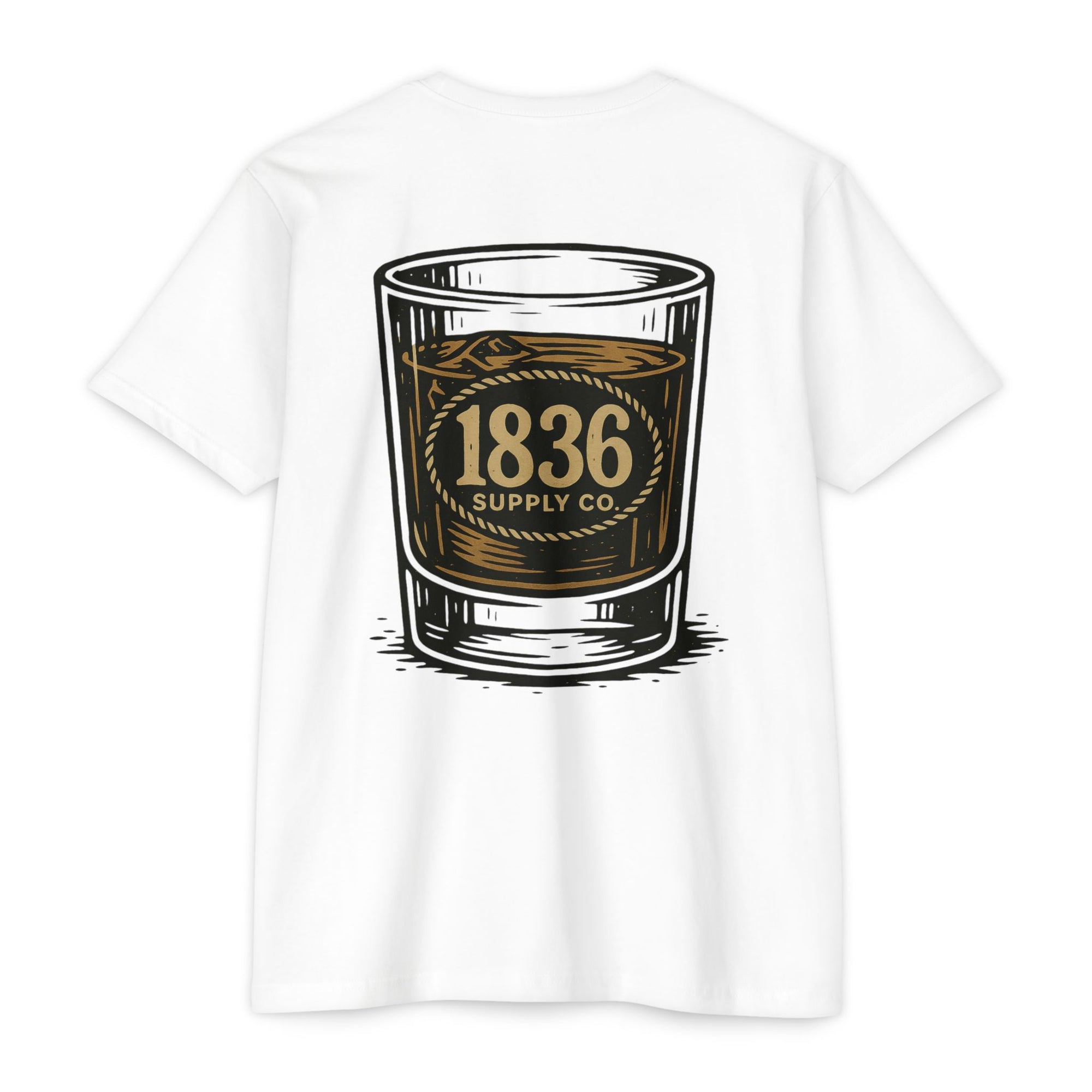 The Whiskey Glass Tee – 1836 Supply Co.