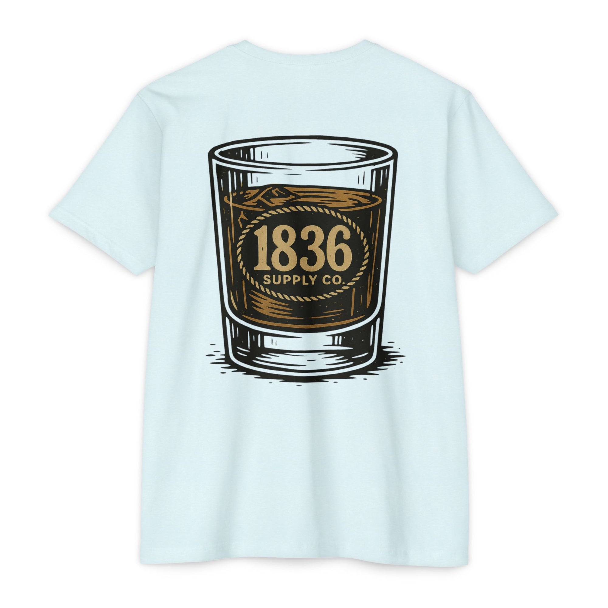 The Whiskey Glass Tee – 1836 Supply Co.