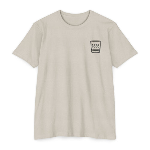The Whiskey Glass Tee – 1836 Supply Co.