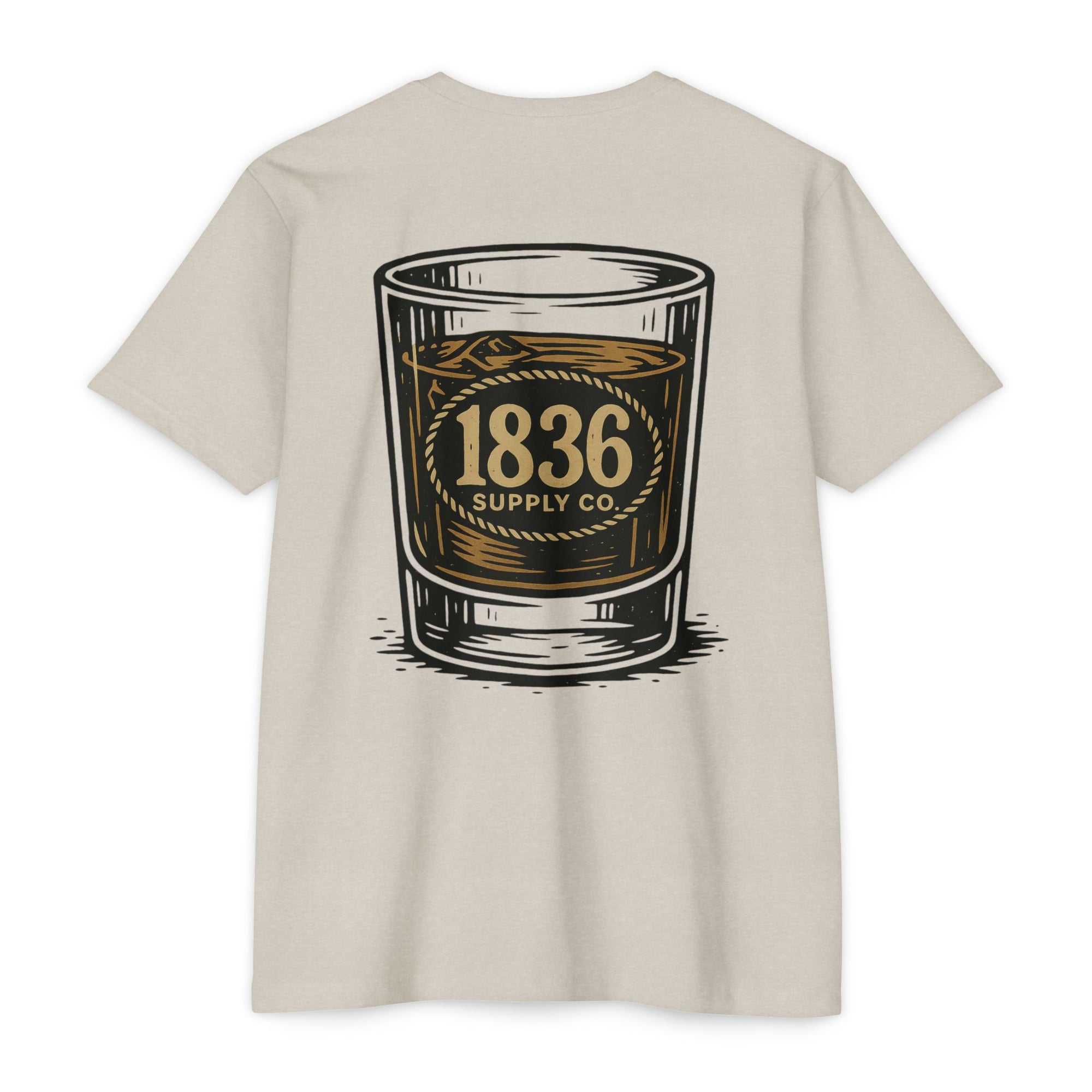 The Whiskey Glass Tee – 1836 Supply Co.