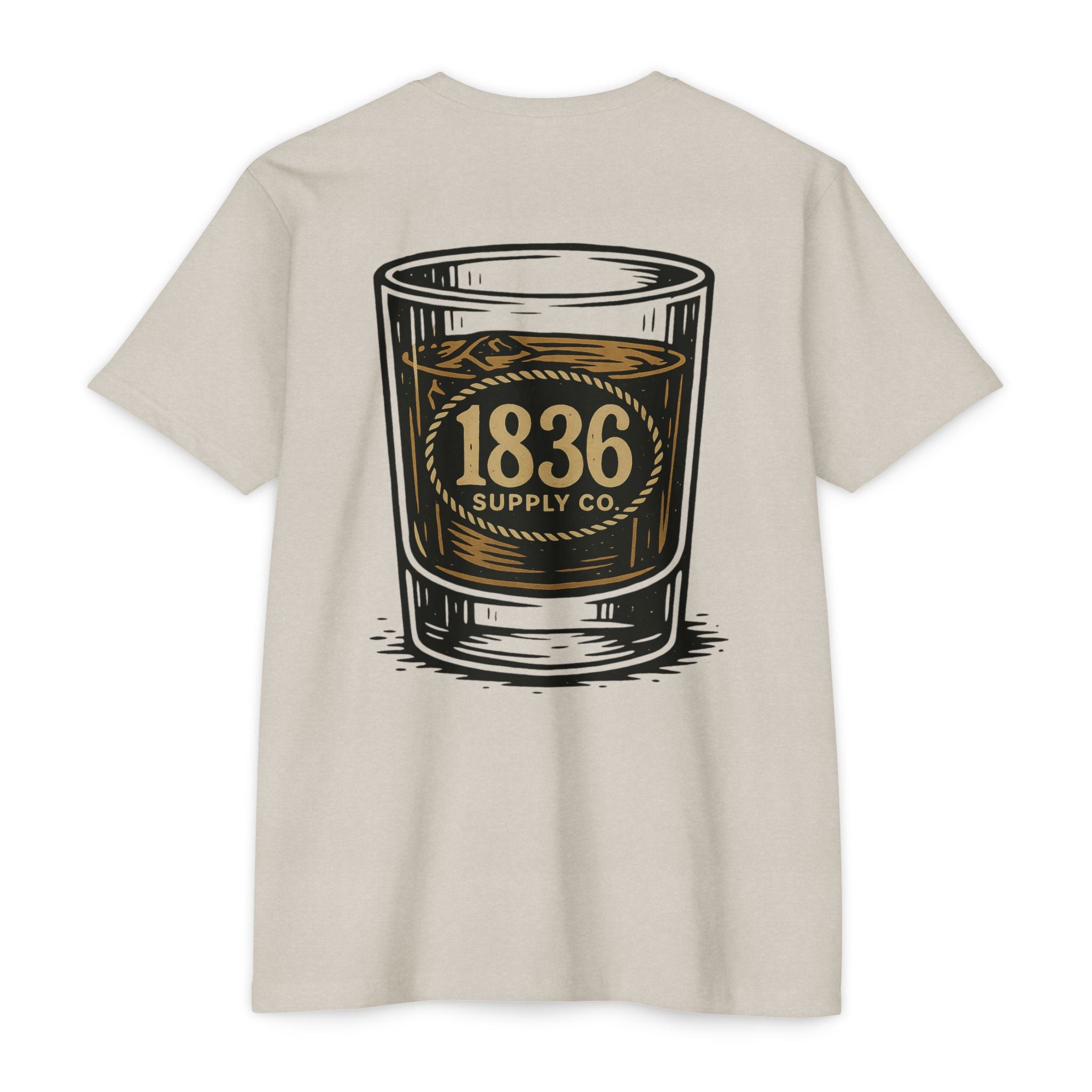The Whiskey Glass Tee – 1836 Supply Co.