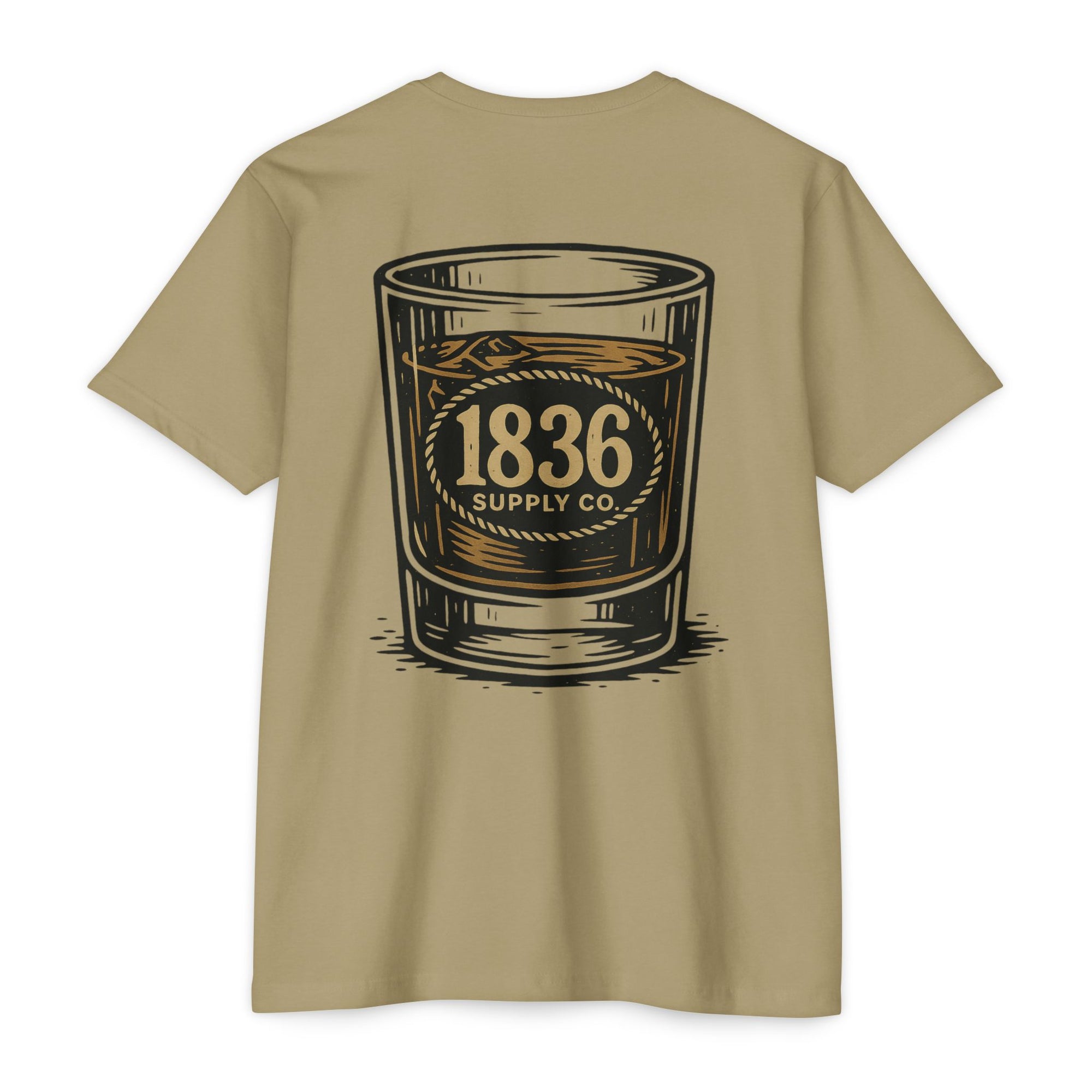 The Whiskey Glass Tee – 1836 Supply Co.